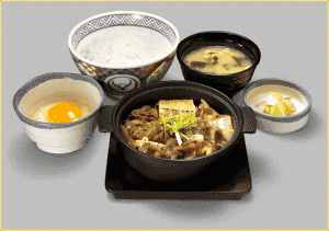 牛すき鍋定食イメージ