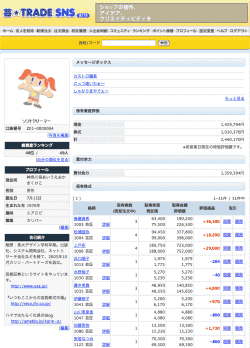 芸★TRADE SNSイメージ