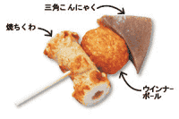 サークルKサンクスチビ太のおでんイメージ