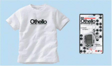 オセロゲーム半袖Tシャツ＋マイクロコンピューターオセロ