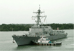 アーレイバーク級ミサイル護衛艦(イージス艦)マクキャンベル(USS McCampbell、DDG-85)イメージ
