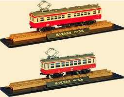 鉄道コレクション第一弾・銚子鉄道の車両「デハ301」「デハ501」イメージ