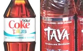 「ダイエット・コーク・プラス(Diet Coke plus)」「タバ(TAVA)」イメージ