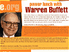 ウォーレン・バフェット(Warren Buffett )氏と昼食を共にする権利(パワーランチ、Warren Buffett Power Lunch to Benefit Glide Foundation)のオークションイメージ