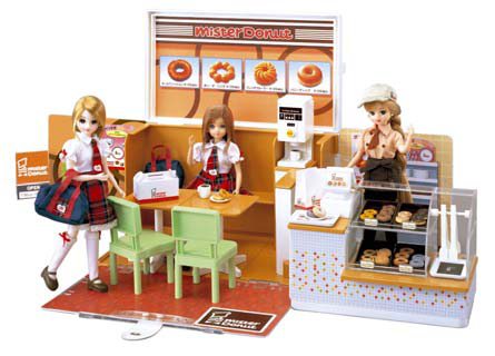 「リカちゃん ミスタードーナツショップ」(人形などは別売り)