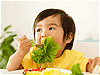 子どもと野菜イメージ