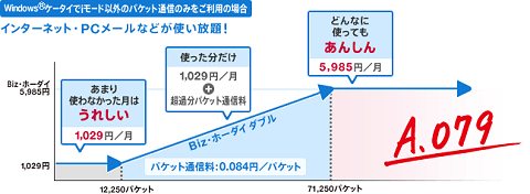 Biz・ホーダイ ダブルの仕組み