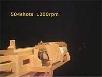 電動ガトリング機関銃 P503ドットデルイメージ