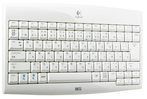 ロジクール ワイヤレス Wii キーボード