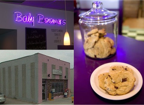 「Baby Boomers Cafe」とその」チョコチップクッキー