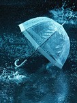 雨と傘イメージ