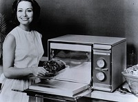 1960年代の電子レンジイメージ