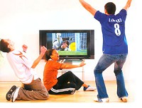 テレビを楽しむイメージ