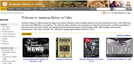 American History in Video
