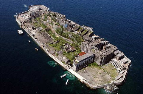 「軍艦島」全景