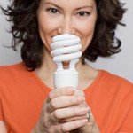 CFL(電球型蛍光灯)イメージ