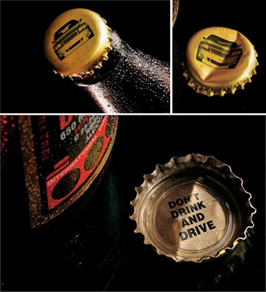 「飲んだら乗るな(Don't Drink and Drive)」