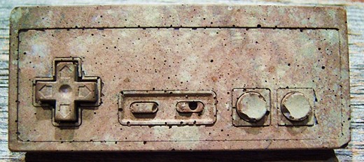 いわゆるファミコンのコントローラな化石
