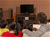 親子でテレビイメージ