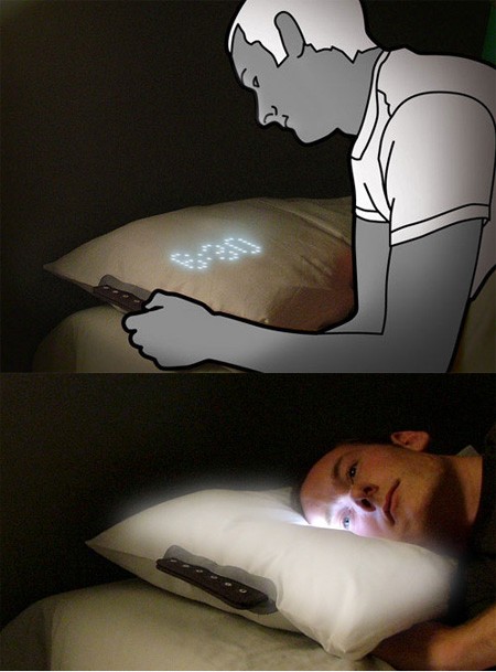 Pillow Alarm Clock(glo Pillow)