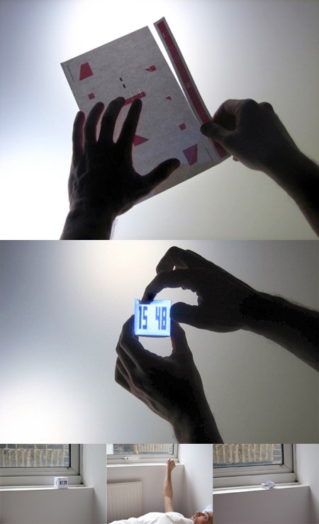 Paper Alarm Clock