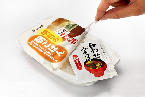 明日の朝ごはん 味噌汁付