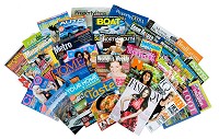 アメリカの主要雑誌イメージ