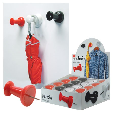 Giant Pushpin。どでかい壁ピンフック