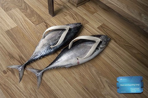 お魚なスリッパ