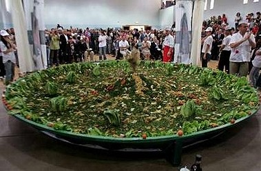 世界最大のタブーラサラダ