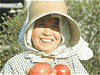 野菜と農家イメージ
