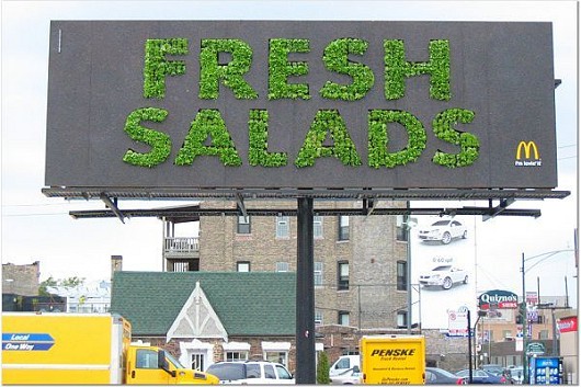 文字通り「フレッシュなサラダ」