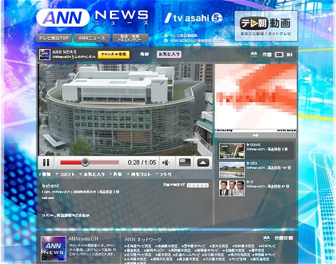 ANNニュースチャンネル。