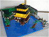 レゴ作りの「飛び出る金閣寺」イメージ
