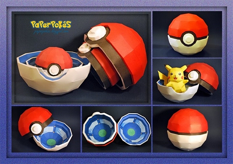 『ポケットモンスター』のモンスターボールとピカチュウ