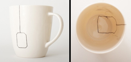 「定位置」なマグカップこと「Teabag Mug」