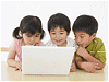 インターネットと子供イメージ