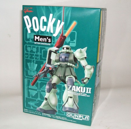 「ポッキー<ガンプラ>パック」(MS-06F ZAKU II)