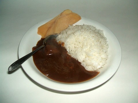 「華麗舞(カレー米)」に「ハウス カリー屋カレー」。ハウス尽くしのカレーライス