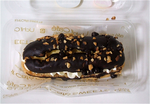 上から見た図。リリースより気持ち、チョコレートパフが少ない感じ