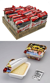 内箱とやきそばイメージ