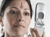 インドの携帯電話でのネット接続イメージ