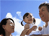 夫婦と子供イメージ