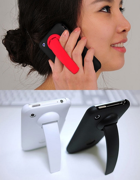 ↑ iClooly Clip Stand iPhone Case