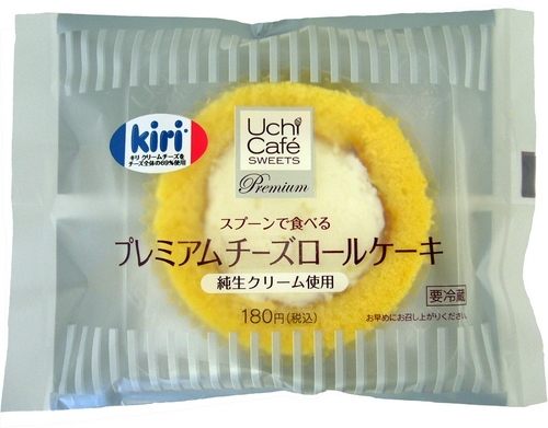 ↑ プレミアムチーズロールケーキ