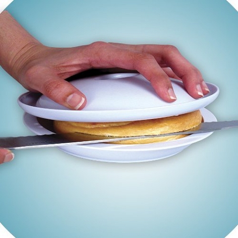 ↑ SAFE SLICE BAGEL SLICER