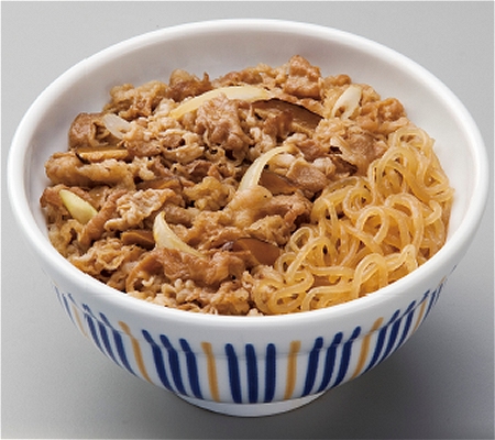 ↑ なか卯の「和風牛丼」