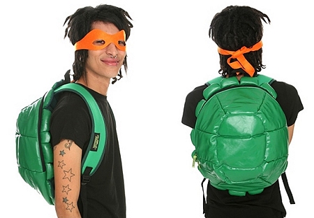 ↑ Teenage Mutant Ninja Turtles Headband Shell Backpack