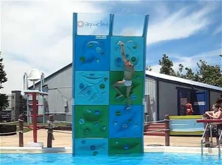 Aqua Climb at Big Splash