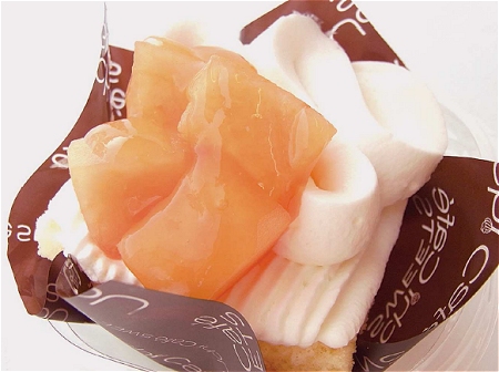 ↑ プラチナケーキ夕張メロン